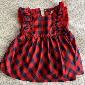 Cat & Jack ruffled holiday dress